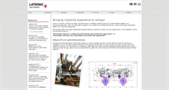 Desktop Screenshot of latronix.se